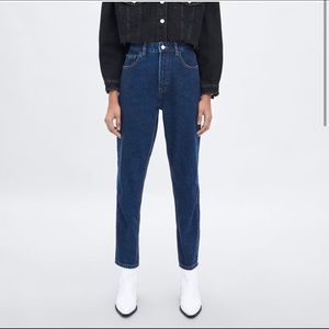 Zara mom jeans fit trf